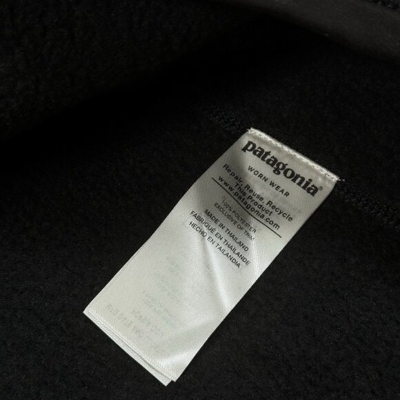 Patagonia 1/4 Zip Better Sweater Charcoal Gray Fleece Jacket w Logo Men's Sz XL - Picture 9 of 10